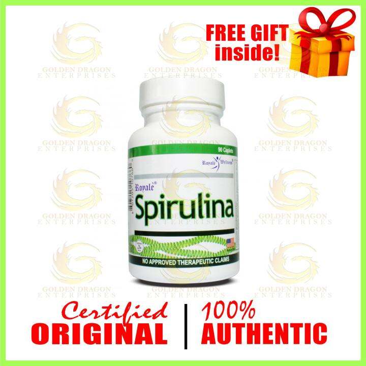 Royale Spirulina Tablet 1000mg Bottle of 90 Lazada PH