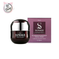 ครีมมูลนก Faris Sansage Regeneration Intensive Facial Cream ฟารีส ครีมมูลนกไนติงเกล 15g.