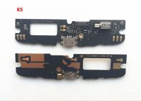 10PCS / LOT ใหม่สําหรับ Lenovo K5 พอร์ตชาร์จ Flex Cable USB Charger Connector Dock Flex Cable ชิ้นส่วนซ่อมมือถือ