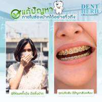 ยาสีฟันเดนท์เฮิร์บ DENT HERB Toothpaste [ 6 หลอด ] (ลดปากเหม็น ลดเสียวฟัน ลดคราบชา กาแฟ เลือดออกตามไรฟัน)