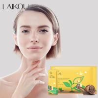 LAIKOU Snail Face Mask Sleeping Facial Mask No Washing Beauty Face Care Portable Travel Home Anti Wrinkle Moisturizing Skin Care