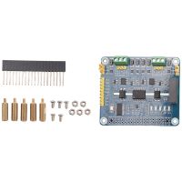 2-Channel Isolated RS485 Expansion HAT for Raspberry Pi 4B/3B+ SC16IS752 Solution with Multi Onboard Protection Circuits