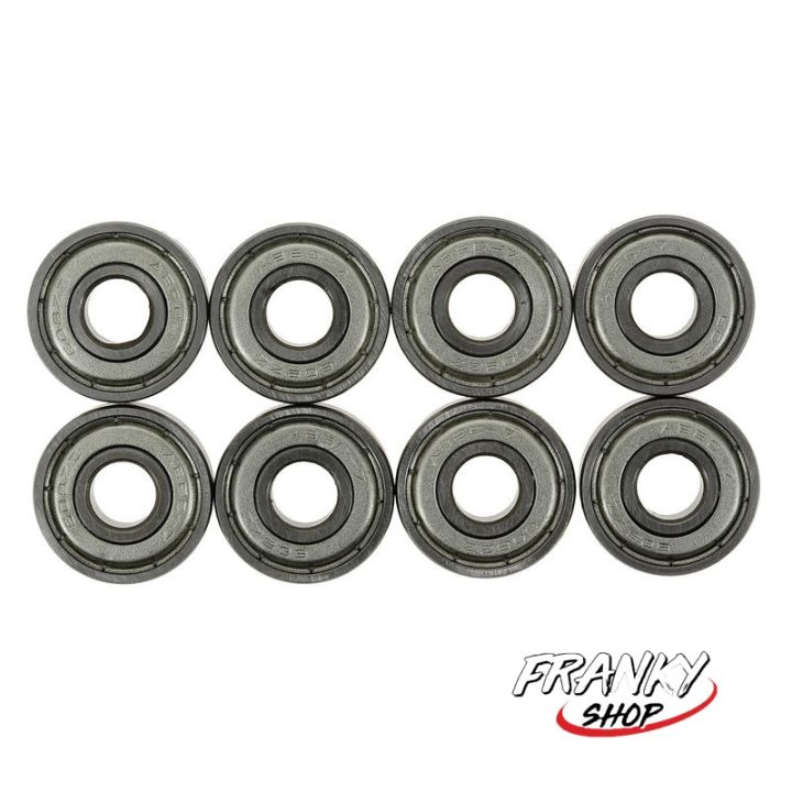 พร้อมส่ง-ลูกปืนสำหรับอินไลน์สเก็ต-abec-7-inline-skate-skateboard-and-scooter-bearings-8-pack