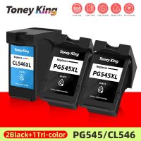 TONEY KING 545 545XL 546XL ตลับหมึกผลิตซ้ำสำหรับ Canon PG-545 PG 545 XL Pixma MG3053 MX490 MX494เครื่องพิมพ์ MX495 J136