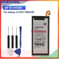 SAMSUNGแบตเตอรี่ทดแทนEB-BJ330ABEสำหรับSamsung GALAXY 2017 Edition J3 SM-J330 J3300 แท้แบตเตอรี่ 2400MAh