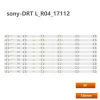 แถบไฟแบ็คไลท์ Led 10ชิ้น/เซ็ตสำหรับ KD-55XF7003 7073 7096แถบไฟ7073 7096 L-R04-171128 Sony DRT