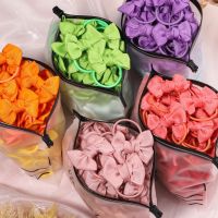 【CC】﹍☃  5/10/20Pcs Children Hair Ties Headdress Scrunchies Elastic Band Kids Rope Bow Rubber Set Accessories