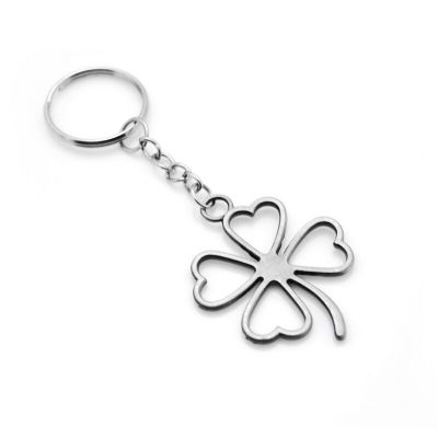 Original Lucky Four Leaves Clover Key Chains New Fashion Bag Buckle Pendant For Car Keyrings KeyChains Women Jewelry Men Gift Key Chains