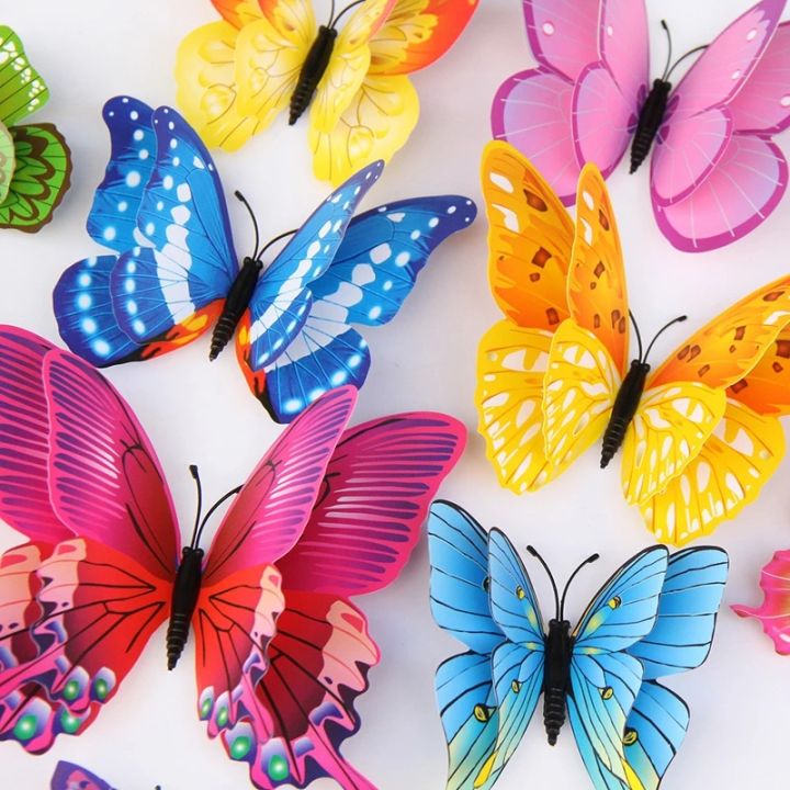 12pcs-colorful-double-layer-3d-magnetic-butterfly-wall-sticker-butterflies-refrigerator-magnet-stickers-home-decor-a15