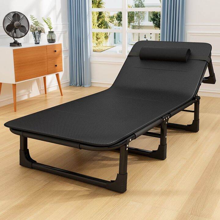 Siesta bed outdoor folding bed single recliner sofa simple camp bed