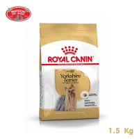 ? { ส่งฟรี } ?  Royal Canin Yorkshire Terrier Adult 1.5kg สำหรับสุนัขโตพันธุ์ ยอร์คไชร์ เทอร์เรีย อายุ 10 เดือนขึ้นไป  บริการเก็บเงินปลายทาง