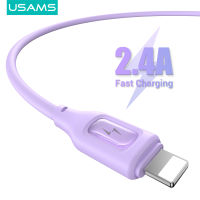 สายชาร์จ USB Lightning USB สายสำหรับ iPhone ชาร์จ2.4A 480Mbps สายส่งข้อมูล USB สายข้อมูล