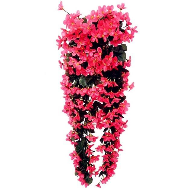 ayiq-flower-shop-ตะกร้าดอกไม้ประดิษฐ์สีม่วงแฟชั่นสำหรับแขวนติดผนังตกแต่งไฟถนนเถาวัลย์ดอกไม้สำหรับงานแต่งงานที่บ้าน