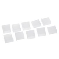 10pcs clear plastic USB type A plug dustproof plug stopper protection cap