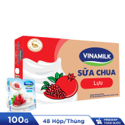FREESHIP Toàn Quốc Thùng 48 hộp Sữa chua ăn Vinamilk Lựu đỏ - Yaourt 100g
