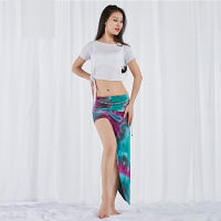 ใหม่ล่าสุด2ชิ้นเซ็ต Belly Dance ชุด Performance Practice เสื้อผ้า2สีสุภาพสตรี Belly Dance เครื่องแต่งกายชุดผู้หญิงเต้นรำแฟชั่น Dress