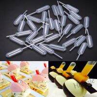 【Ready Stock】 卍 E05 4ml Mini Clear Plastic Squeeze Dropper Transfer Pipettes Disposable Cupcake Tool