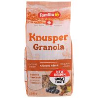 Free Shipping Familia Knusper Granola 500g. Cereal Breakfast