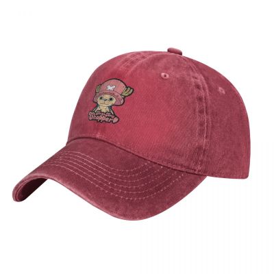 Tony Tony Chopper Anime Elk Men Women Baseball Caps One Piece Distressed Cotton Caps Hat Vintage Outdoor Running Golf Sun Cap Towels