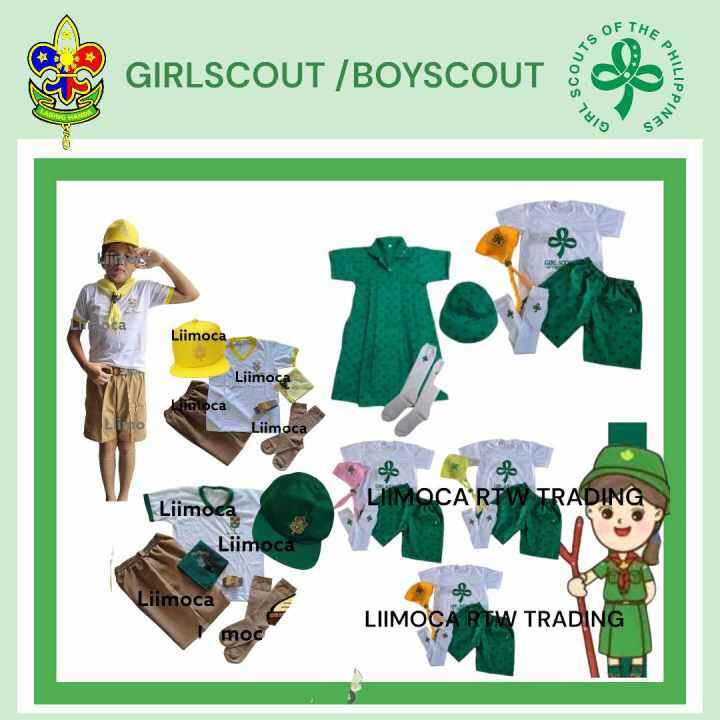 TRUE C&F'S NEW SCOUTING UNIFORM FOR GIRLS/BSP TYPE B TWINKLER SET ...