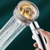 High-Pressure Shower Head Removable Shower With Fan 360° Rotation Spray Nozzle Washable Toilet High-Quality Bathroom Accessories Showerheads