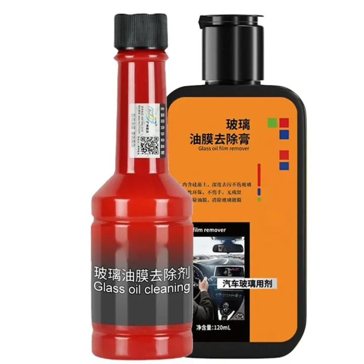 Car Window Cleaner Professional Glass Oil Cleaning Agent and Removing