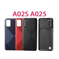 10Pcs/Lot For Samsung Galaxy A02S A025M A025F/DS A025G/DS Housing Back Cover Case Rear Battery Door Chassis Housing Replacement
