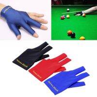 1Pcs สามนิ้ว Full-Finger Snooker Pool Cue ถุงมือบิลเลียดสำหรับมือซ้าย Lycra ผ้าเย็บปักถักร้อยอุปกรณ์บิลเลียด-Lianeur