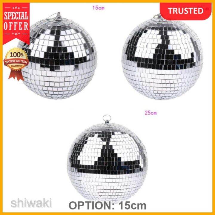 Silver Disco Mirror Ball Dj Dance Party Decorative Stage Lighting | Lazada