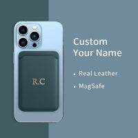 {Chaoke digital branch} ออริจินัลเคสโทรศัพท์แม่เหล็กสั่งทำสำหรับ Magsafe สำหรับ iPhone 11 12 13 Pro MAX XR XS MAX 7 8Plus ผู้ถือบัตรแม่เหล็ก