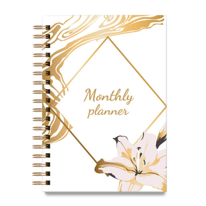 planner-book-journal-weekly-coil-office-bullet-organizer-english-notebook-schedule