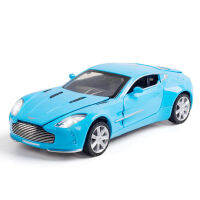 1:32รถของเล่น Aston Martin ONE-77โลหะ Diecast รุ่น Miniature Scale รุ่น Sound Light ไฟฟ้ารถของเล่นสำหรับเด็ก