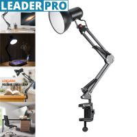 85V-265V E26 /E27 Led Bulb Lamps Flexible Table Lamp AC 85-265V Swing Arm Clamp Mount Lamp Office Studio Home Table Desk Light