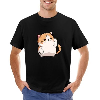 IM Not On A Diet, IM Just Watching My Treats Intake. - Fat Kitty &amp; Kawaii Kitten T-Shirt Anime T Shirt Men