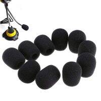 10 Pcs Foam Microphone Replacement Pads, Headset Mic Covers, Microphone Windscreens Protective Caps for Small Lapel