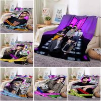 2023 in stock ┇❇✠BTS Bulletproof Youth Group Proof Teaser Flannel Blanket Air Conditioning Blanket Napping Blanket，Contact the seller to customize the pattern for free