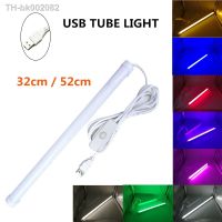 ❐☬ USB LED Tube light 5V 2835 SMD LED lamp 32CM 52cm Rigid strip light bulb Bar Reading Book Desk lamp Night light Ultrathin Closet