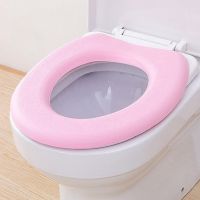 【LZ】 Bathroom Toilet Seat Cover Soft WC Paste Toilet Seat Pad Bathroom Warmer Seat Lid Cover Pad Toilet Closestool Warm Seat Covers