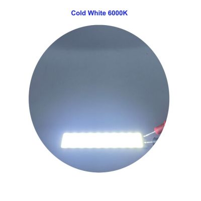 แหล่งกำเนิดแสงแถบ Led Cob Dc 9V แผงอะลูมิเนียมสีขาวเย็น6500K 90X19มม. 5W 500ma ลูกปัดโคมไฟ Led สำหรับ Diy ในร่ม/หลอดไฟภายนอก