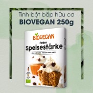 Tinh bột bắp hữu cơ biovegan 250g