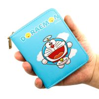 Doraemon Kawaii Coin Purse Student Purse Card Holder Zipper Mini Cartoon Cute Wallet Purses for Women Coin Pouch Keychains Bags