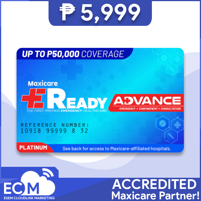 Maxicare EREADY ADVANCE PLATINUM - Prepaid Health Card | Lazada PH