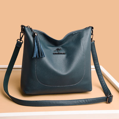 กระเป๋าถือสุภาพสตรีขนาดเล็ก Sac A Main Designer Women Crossbody Bag Vintage Leather Shoulder Bags High Quality Messenger Bags