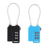 【cw】 Digit Password Lock TSA Steel Wire Lock Customs Code Lock for Travel Suitcase Luggage 【hot】