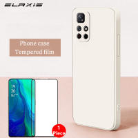 ELAXIS เคสโทรศัพท์สำหรับ Xiaomi POCO M3 Pro/M3 Pro,เคส TPU นิ่มซิลิโคนเหลวขอบตรงแข็งกันรอยเลนส์ได้ทั้งหมด5G /Poco M4 Pro 5G