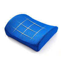 124PCS Car Soft Memory Foam Lumber Support Back Massager Pillow Back Massager Waist Cushion for Car Chair Home Office Relieve