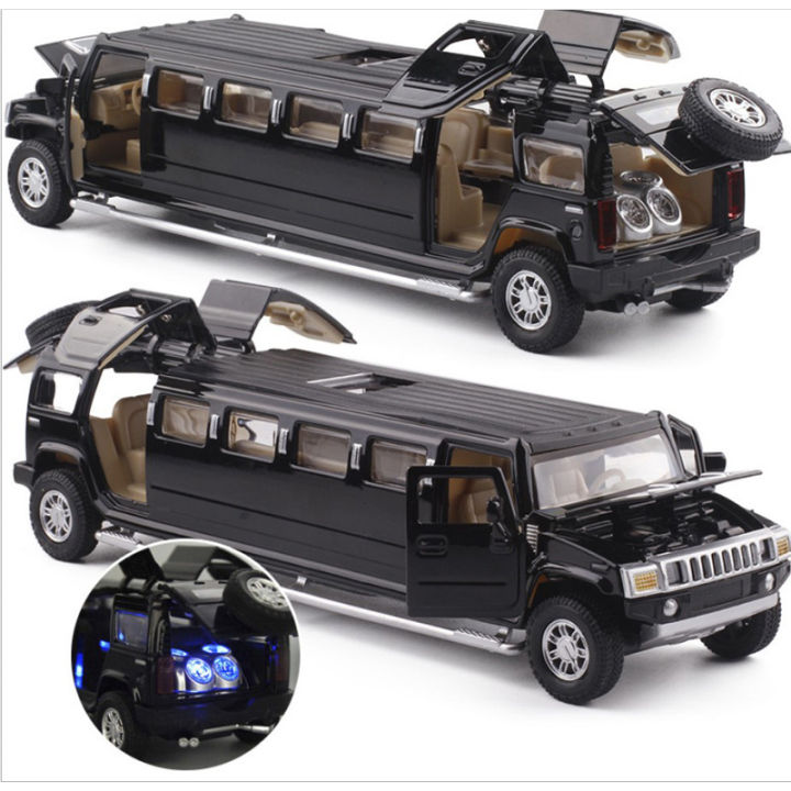 cailixin-clx1-32-lengthened-hummer-alloy-car-model-sound-and-light-power-control-toys-7-door-53135-bulk