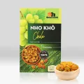 Nho khô Vàng Chile thượng hạng Smile Nuts Hộp 500g, 100% không đường và chất bảo quản, giữ được vị ngọt tự nhiên của trái nho. 