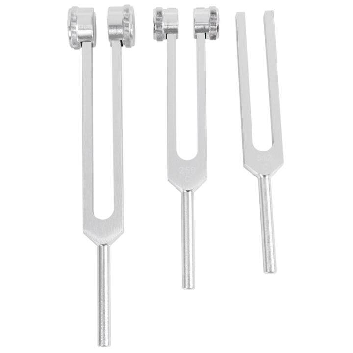 Set of 3 pcs Aluminum Sensory Tuning Forks C 128 256 512 Lazada PH