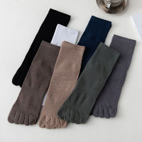 3 Pairslot Five-finger socks mens mid-tube socks breathable toe socks Cotton calcetines divertidos chaussette homme skarki